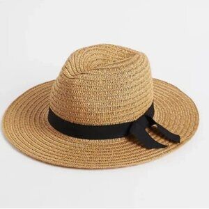 Torrid Straw Paper Hat Bow Size M/L